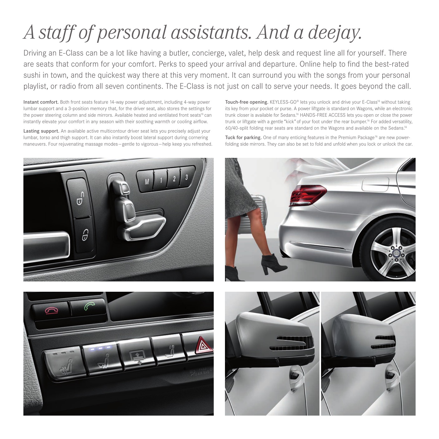 2015 Mercedes-Benz E-Class Brochure Page 17